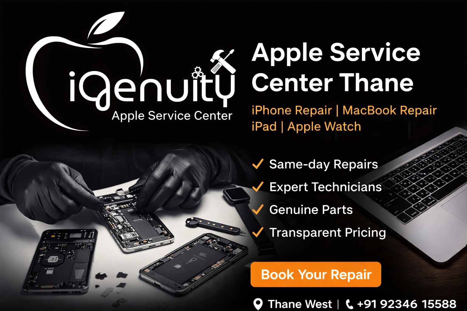 Apple Service Center in Thane | iPhone & MacBook Repair Experts